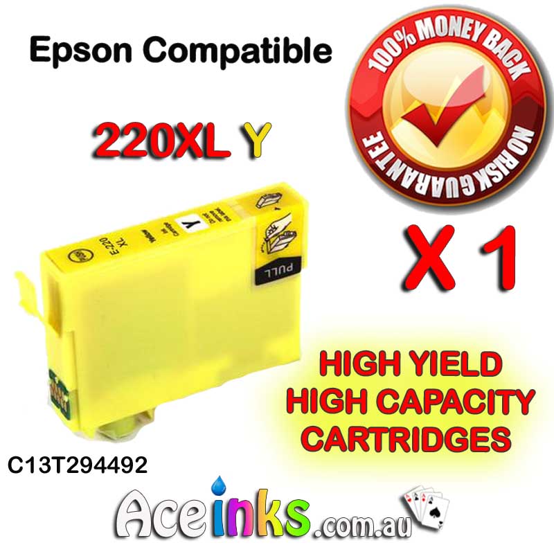 Compatible EPSON #220XLY Yellow
